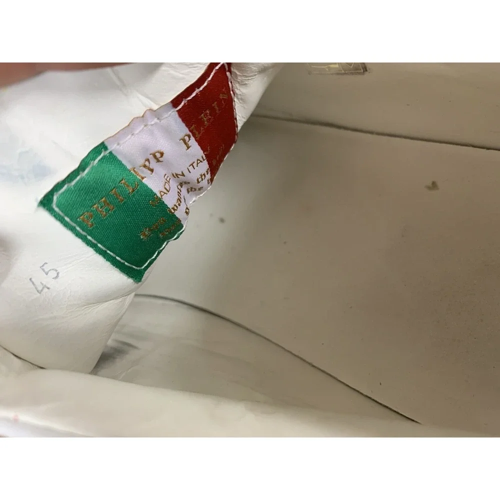 RARE 🚀 Philipp Plein Splatter Paint Sneakers Fashion‎ Sneakers